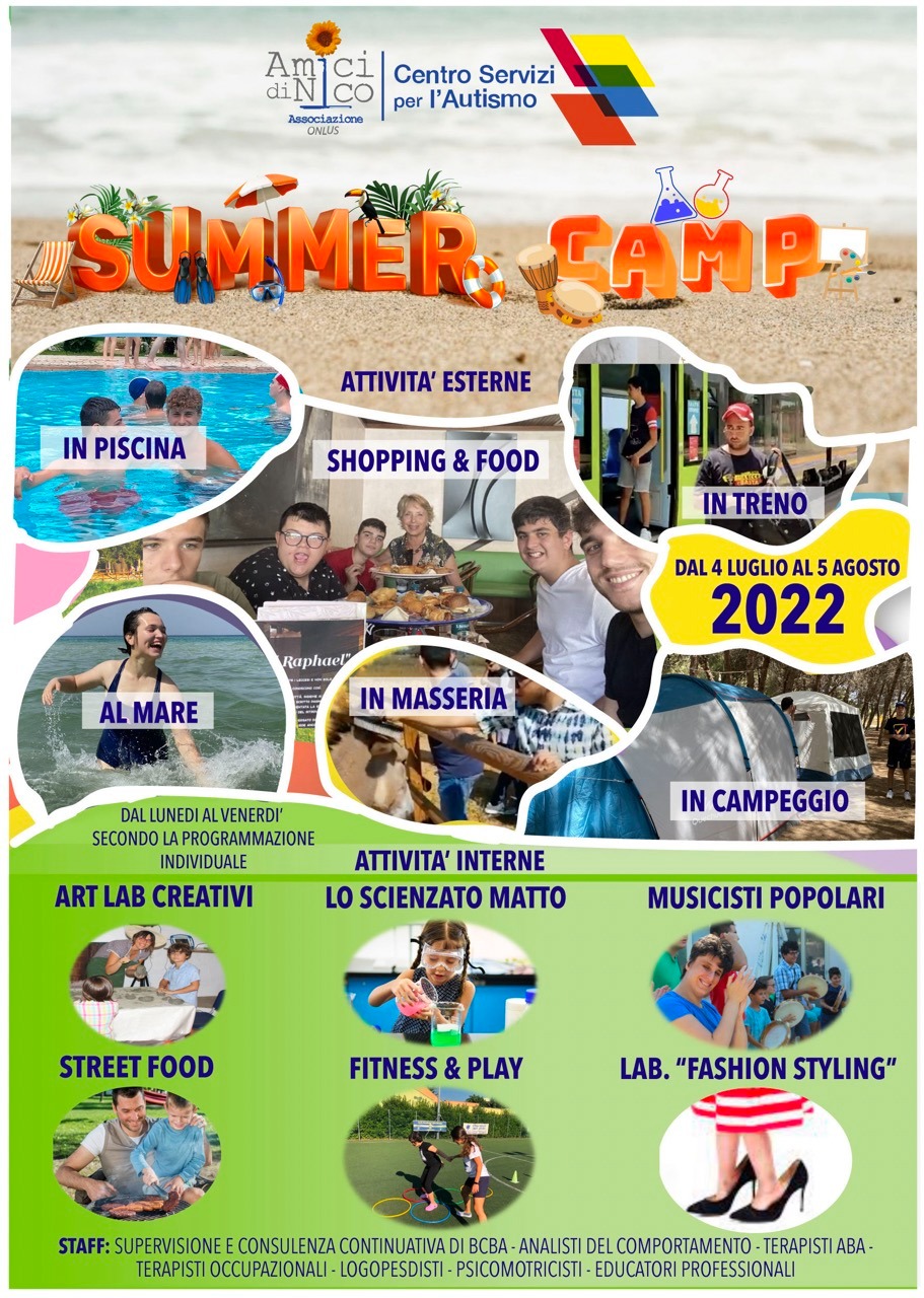 SUMMER CAMP 2022 - Amici Di Nico